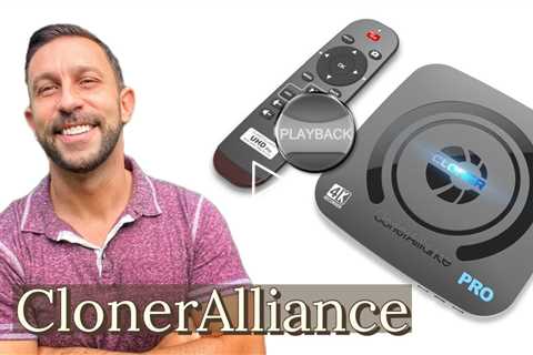 ClonerAlliance UHD Pro, 4K Video Recorder, HDMI Capture DVR