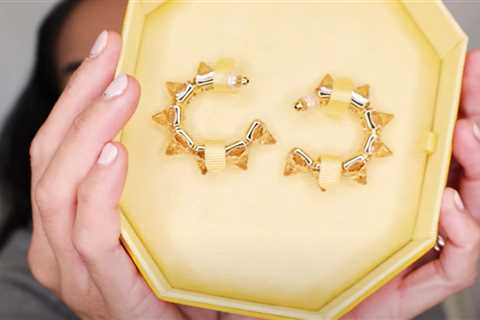 Discover Spike Huggie Hoop Earrings