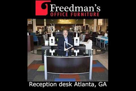 Reception Desk Atlanta GA - Freedman's Office Furniture, Cubicles, Desks, Chairs