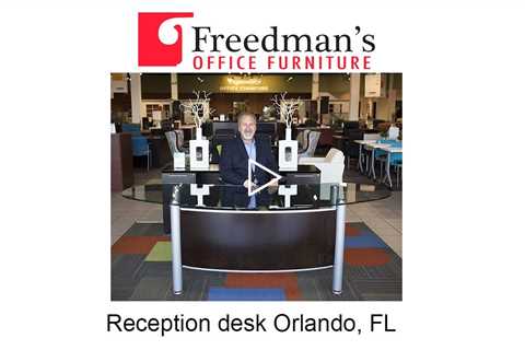 Reception desk Orlando, FL - Freedman's Office Furniture Cubicles, Desks, Chairs