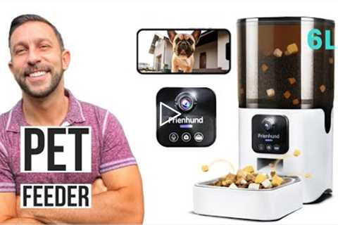 Frienhund Automatic Cat Feeder with Camera