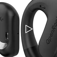 OpenRock S Open-Ear Air Conduction Headphones, Bluetooth 5.3 Wireless Over-Ear Earbuds