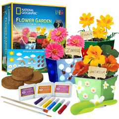 National Geographic Flower Growing Garden, Giant Slime Making Kit, Hot Wheels Truck RC Car & more..