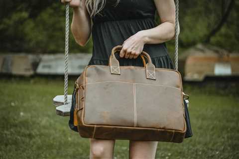 Elevating Style: The  Leather Messenger Bag Fashion