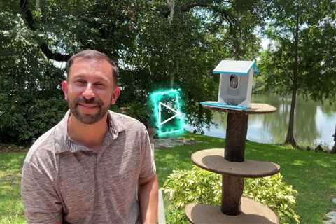 Funle Solar Powered Bird Feeder with Camera