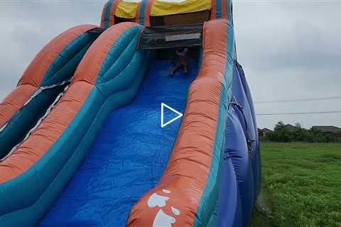 17ft The Big Kahuna Water Slide - Jumpin Joy Party Rentals