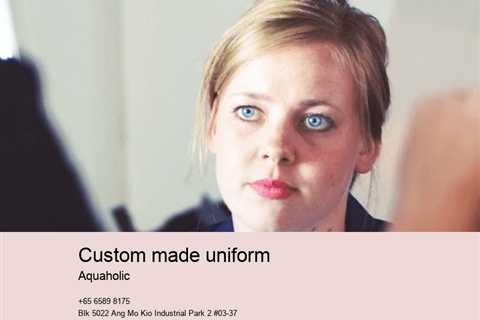 custom made uniform