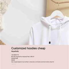 customized hoodies cheap