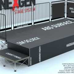 Buy or Hire Portable Stage: Best Deals & Options- NexGen Portable Staging