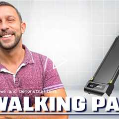 UREVO Under Desk Treadmill, Walking Pad Treadmills for Home