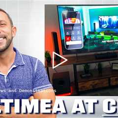 Live CES 2025 with Ultimea!  The Ultimate Home Theater Solution!