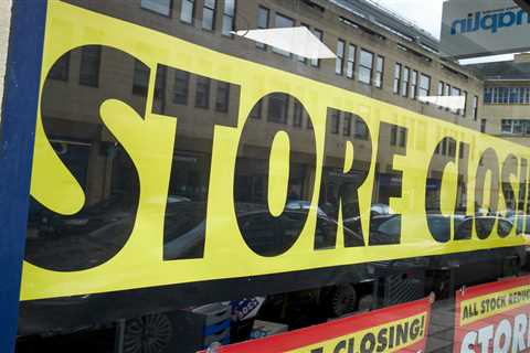 Charity shop in Bristol shutting down - another victim of the Government's brutal tax grab