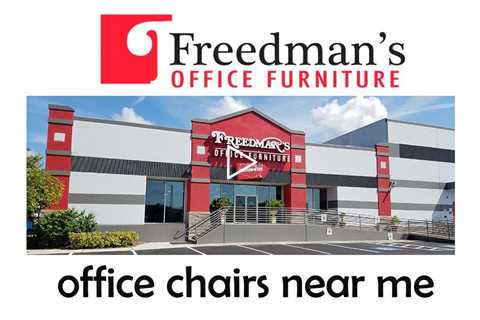 office chairs near me - Freedman's Office Furniture