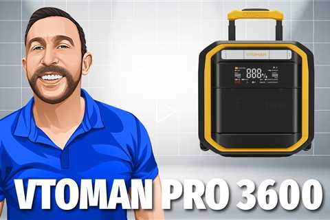 VTOMAN FlashSpeed Pro 3600 Power Station