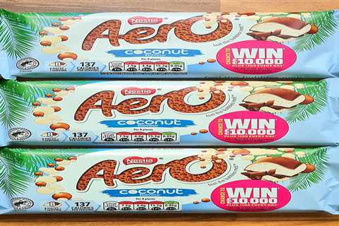 I've been on a wild hunt for the elusive Aero Coconut bar - and B&M just saved my sanity