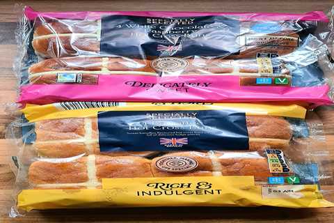 Aldi Unveils Tasty New Hot Cross Buns for Easter Under £1