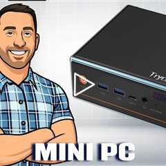 Trycoo Mini PC AMD Ryzen 5 5600H(4.0GHz) Mini Processors 16GB DDR4 RAM 512GB SSD Micro PC pd