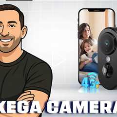 Xega XG-13 4G Cellular Security Camera Indoor Built-in SIM Card, 2K No Wi-Fi Security Camera