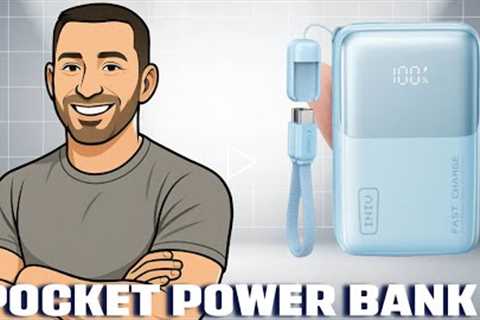 INIU Portable Charger, Ultra Small 10000mAh 45W PD Power Bank.   Pd dep 10th
