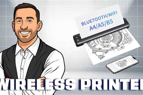 Rongta Portable Printer Wireless for Travel
