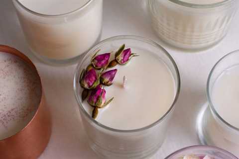 Big Dipper Wax Works Cherry Blossom Pink Candles | Hand Dipped Pure Beeswax Taper Candles