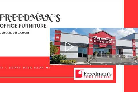 Best L Shape Desk near me - Freedman's Office Furniture, Cubicles, Desks, Chairs