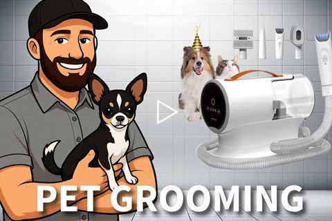 AIRROBO PG100 Pet Grooming Vacuum For the Best Pet Care