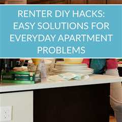 Don't let small rental issues stress you out. Learn how to handle them with tool-free home..