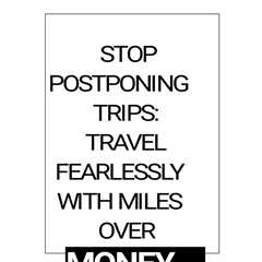Discover the secrets to affordable family vacations with Miles Over Money - the ultimate guide for..