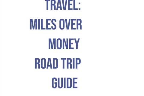 Learn how to make the most of your family vacation budget with Miles Over Money - the family road..