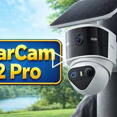 aosu T2 Pro - Dual Solar-Powered Wireless Security Cameras - Real-Time Notifications