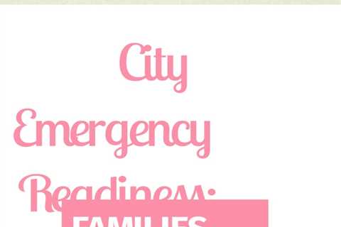 Discover the practical approach to city emergency preparedness for urban families...