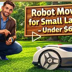 RoboUP Raccoon 2 SE - The Ideal Robot Mower for Small Lawns - Under $600