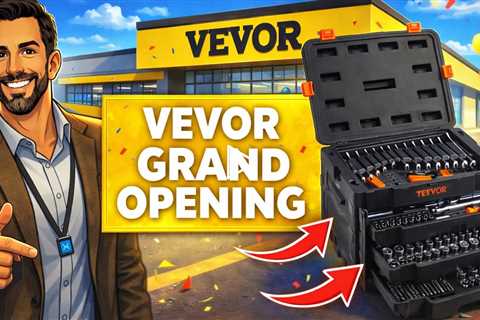 VEVOR Mechanics Tool Set and Socket Set with March 9 Grand Opening Promo