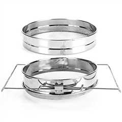 Stainless Steel Double Sieve Honey Strainer