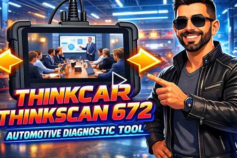 Thinkcar Thinkscan 672 Automotive Diagnostic Tool,  All System OBD2 Scanner, 28 Resets, Free Updates