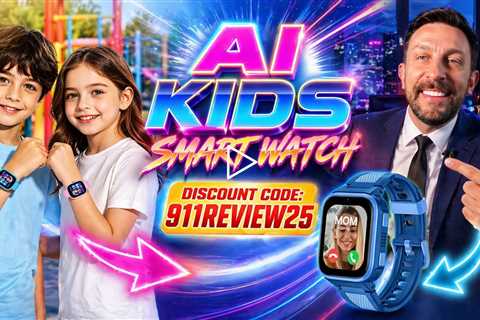 LAGENIO K9 4G AI Kids Smart Watch - Phone Watch & GPS Tracker for Kids -  1.78 AMOLED HD Screen