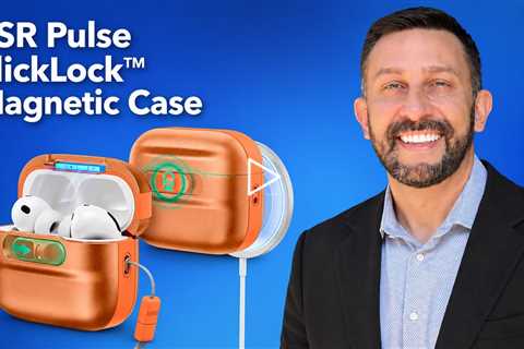 ESR AirPods Pro 3 Case - MagSafe Ready, Magnetic Lid Lock, Full Drop Protection Cover with Lanyard
